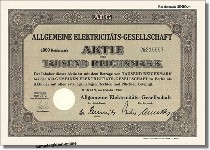 AEG Allgemeine Elektrizitäts-Gesellschaft