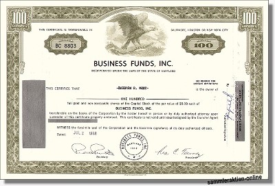 Business Funds Inc.