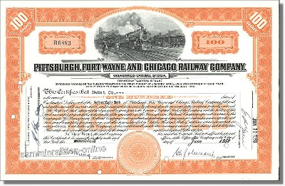 Pittsburgh, Fort Wayne & Chicago Railway Company