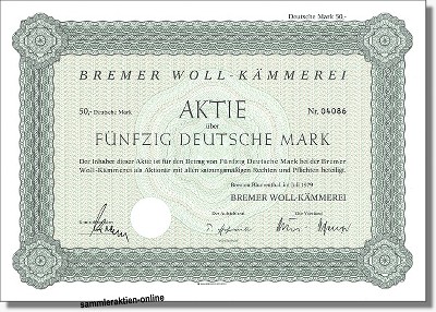 Bremer Woll-Kämmerei AG