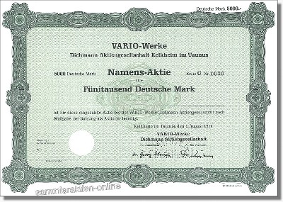 Vario-Werke Dichmann Aktiengesellschaft