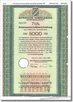 Bayerische Handelsbank Aktiengesellschaft