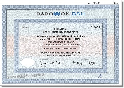 Babcock-BSH Aktiengesellschaft