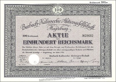 Burbach-Kaliwerke AG - später Kali & Salz