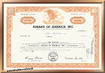 Subaru of America Inc.