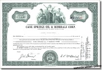 Cane Springs Oil & Minerals Corp.