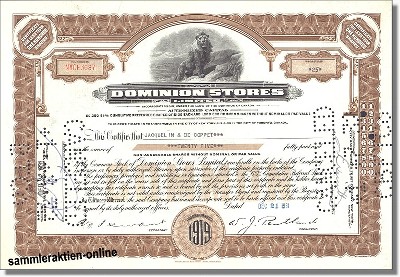 Dominion Stores Ltd.