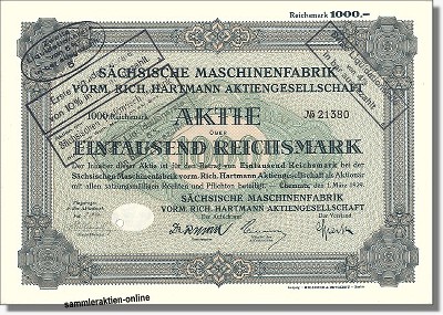 Sächsische Maschinenfabrik vorm. Rich. Hartmann AG