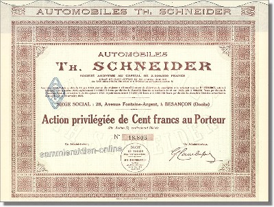 Automobiles Th. Schneider