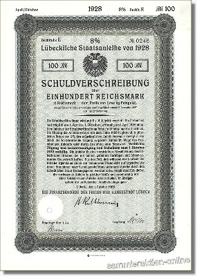 Lübeckische Staatsanleihe