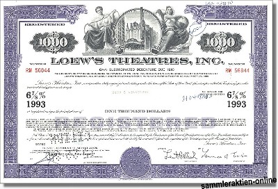 Loew's Theatres Inc.