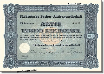 Süddeutsche Zucker-AG - Südzucker