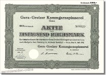 Gera-Greizer Kammgarnspinnerei AG