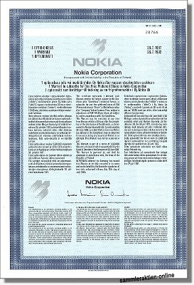 Nokia Corporation - Nokia Oyj