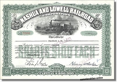 Nashua and Lowell Railroad Company