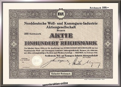 Norddeutsche Woll- und Kammgarnindustrie NWK