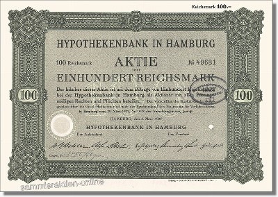Hypothekenbank in Hamburg AG