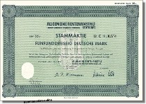 Allgemeine Rentenanstalt Lebens- und Rentenversicherungs-AG "ARA"