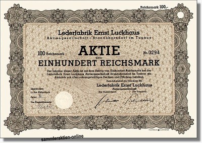 Lederfabrik Ernst Luckhaus