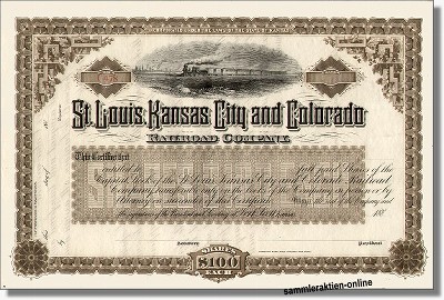St. Louis, Kansas City and Colorado Railroad Company