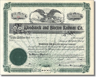 Woodstock and Blocton Railway Company