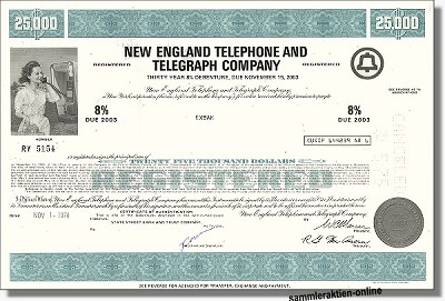 New England Telephone and Telegraph Company