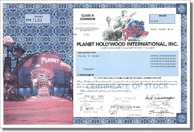 Planet Hollywood International Inc.
