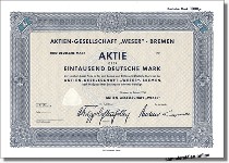 Aktien-Gesellschaft Weser