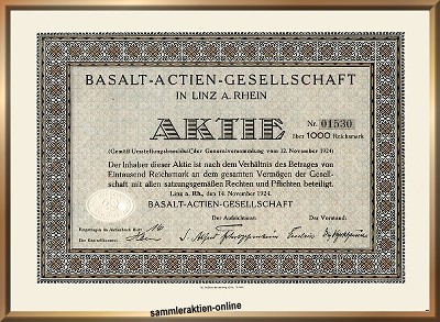 Basalt-Actien-Gesellschaft