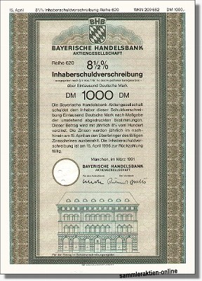 Bayerische Handelsbank Aktiengesellschaft