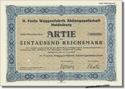 H. Fuchs Waggonfabrik AG