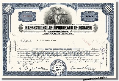 ITT - International Telephone & Telegraph Corporation