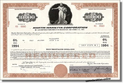 Martin Marietta Corporation - Lockheed Martin