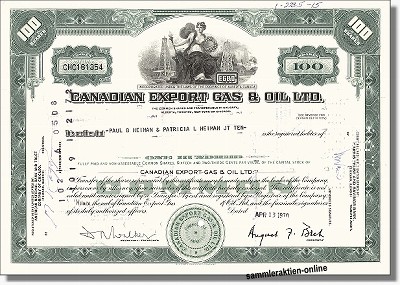 Canadian Export Gas & Oil Ltd.