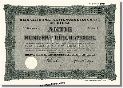 Riesaer Bank AG