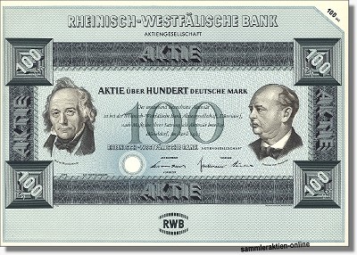 Rheinisch-Westfälische Bank - Deutsche Bank