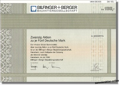 Bilfinger+Berger AG