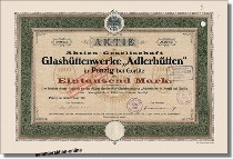 Glashüttenwerke Adlerhütten - Weck Einmachgläser