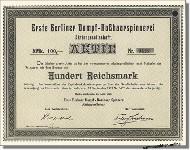 Erste Berliner Dampf-Roßhaarspinnerei AG