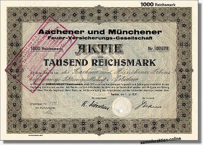 Aachener und Münchener Feuer-Versicherungs-AG