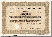 Hallescher Bankverein von Kulisch, Kaempf & Co