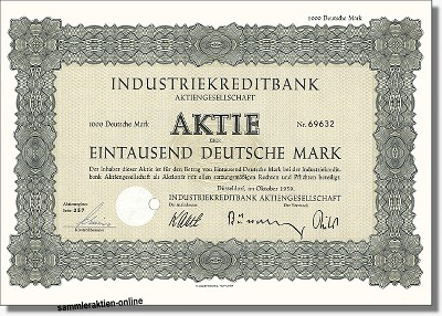 IKB Industriekreditbank Aktiengesellschaft