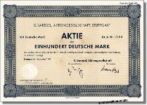 Nostalgieaktie 1992 Maho AG 50 Deutsche Mark Nennwert Sammlerwert Aktie 