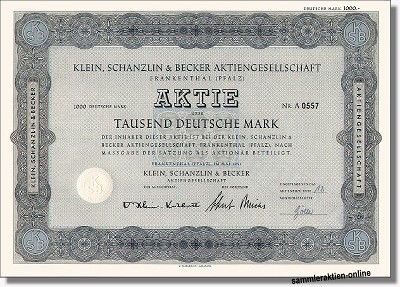 Klein, Schanzlin & Becker AG - KSB