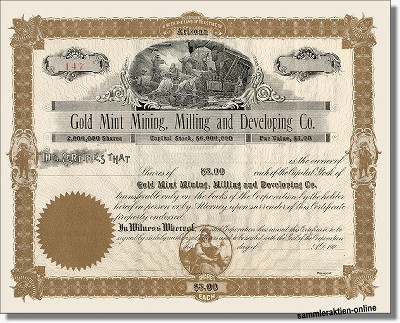 Gold Mint Mining, Milling and Developing Company