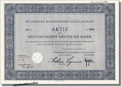Stolberger Wasserwerks-Gesellschaft