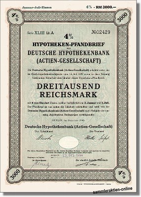 Deutsche Hypothekenbank - später ING