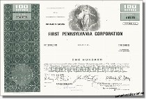 First Pennsylvania Corporation