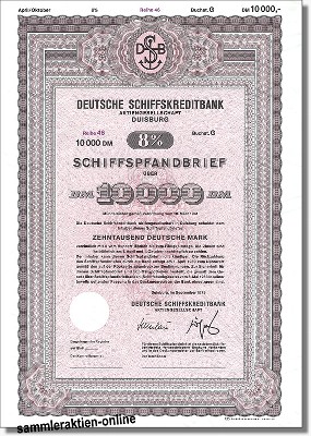 Deutsche Schiffskreditbank Aktiengesellschaft