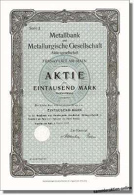 Metallbank und Metallurgische Gesellschaft